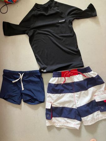 Badehose mit UV Shirt