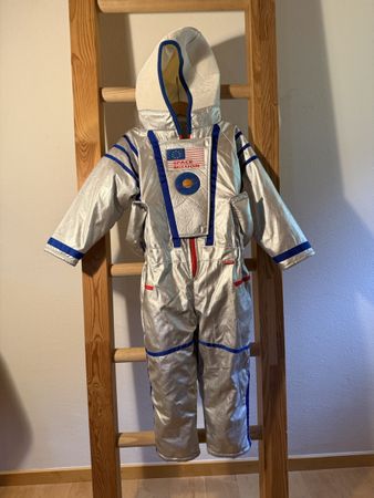 Astronauten Kostüm silber Space Mission