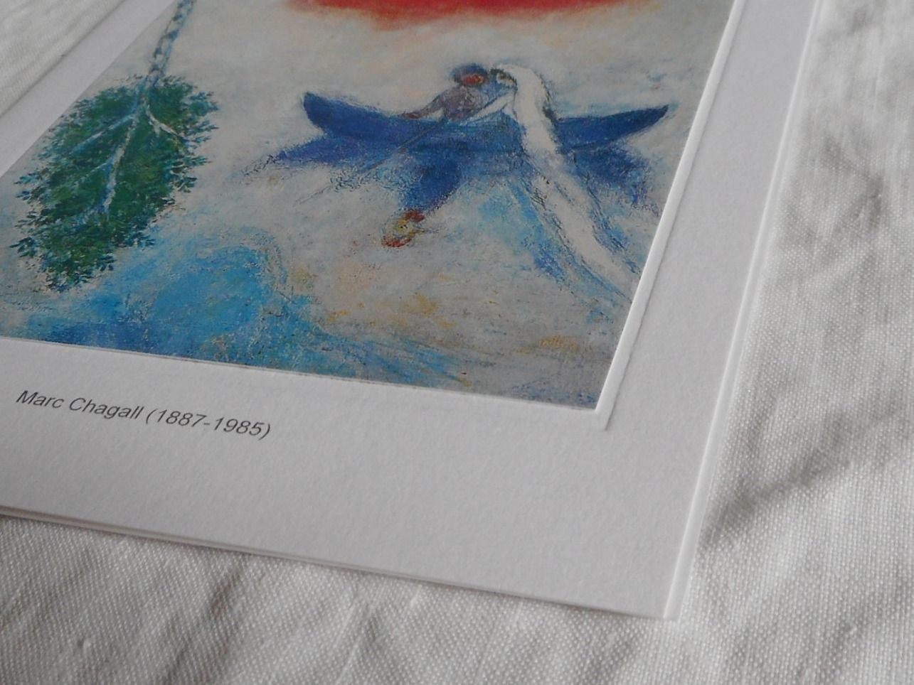 Cartoline postali: Kunstkarte - Marc Chagall – Nuovo e nell'imballaggio originale da Niederlenz venduto da Berghem 1