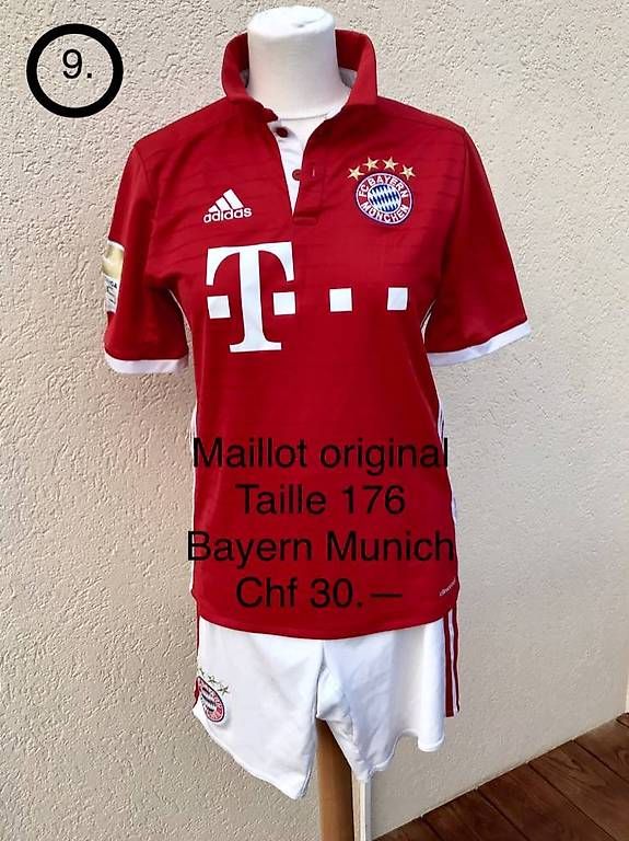 Survêtements: Maillot original Bayern Munich T 176 – D'occasion à Cheseaux-Lausanne par Fannelle01