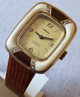 HENO Handaufzug Swiss Made Elegante Damenuhr
