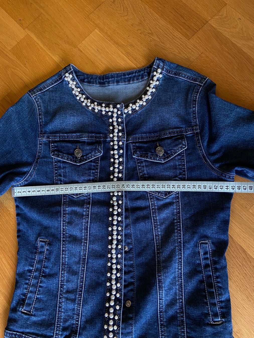 Giacche: Tolle Jeansjacke Perlenbesetzt Grösse M – Nuovo (secondo la descrizione) da Bern venduto da Bern4you 6