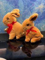2 Lindt Osterhase Osterdeko Hase Frühlingsdeko Tischdeko Ei