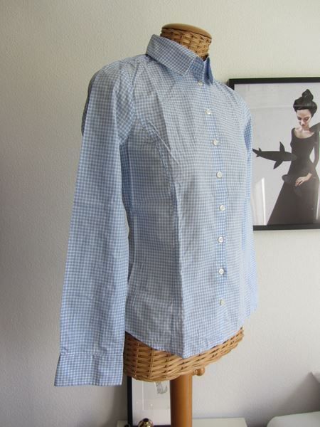 H&M Blusen: Bluse blau-weiss kariert - 34 – Gebraucht aus Zürich von Diazaio 2
