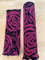 Colora Armstulpen / Mittli / Pulswärmer, Schwarz/Beere, NEU