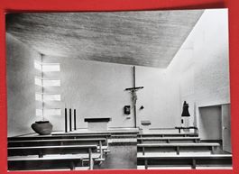 AK KAPELLE KANTONSSPITAL ST. GALLEN S/W FOTO PIUS RAST NEU