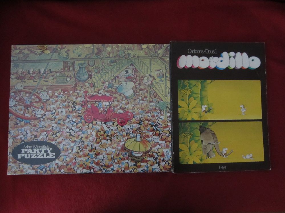 MORDILLO LOT: MORDILLO PUZZLE + COMIC-BAND!!! (Neu (gemäss Beschreibung ...