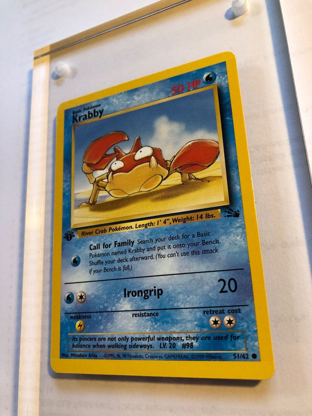 Sammelbilder & Trading cards: Krabby 1st Fossil - LP - ab 1.- – Gebraucht aus Giubiasco von dan_pr8b 2