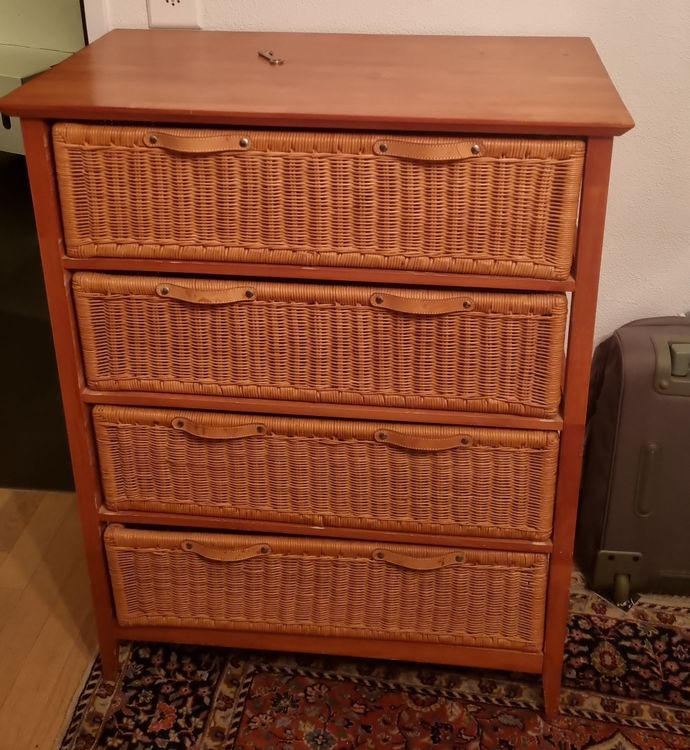 Verwunderlich Rattan Kommode Aldi Bilder