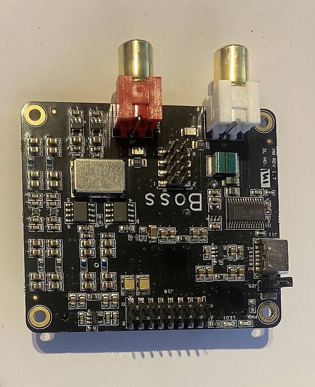 Componenti elettronici: Allo Boss I2S DAC für Raspberry Pi 2 / 3 / 4 – Usato da Aarau venduto da Berntf