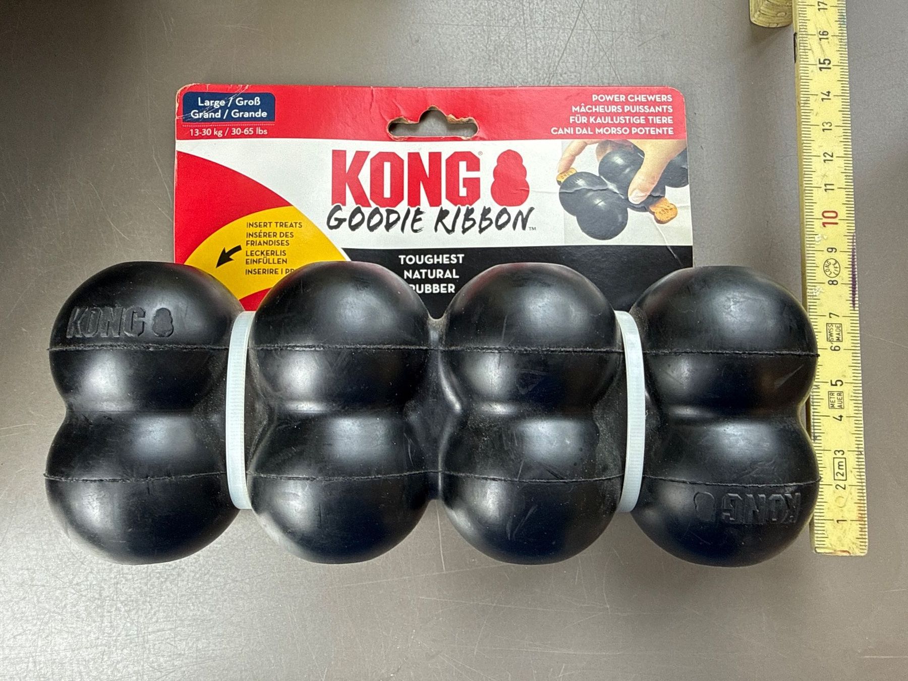 Giocattoli: Kong Goodie Ribbon L – Nuovo e nell'imballaggio originale da Zürich venduto da Aquarium_Seerose 2