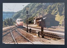 SNCF TGV 23 «Cisalpin» Paris-Lausanne in Vallorbe – 7.9.1996