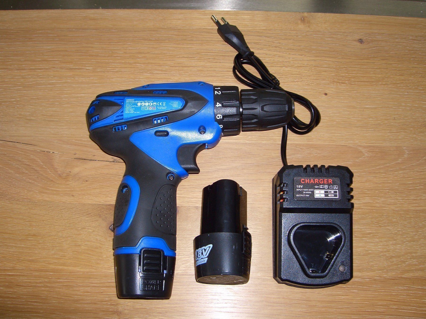 Bohrmaschinen: 1 GEKO BOHRSCHRAUBER 18 VOLT  TOP QUALITÄT – Neu und originalverpackt aus Tann von elolecig 1
