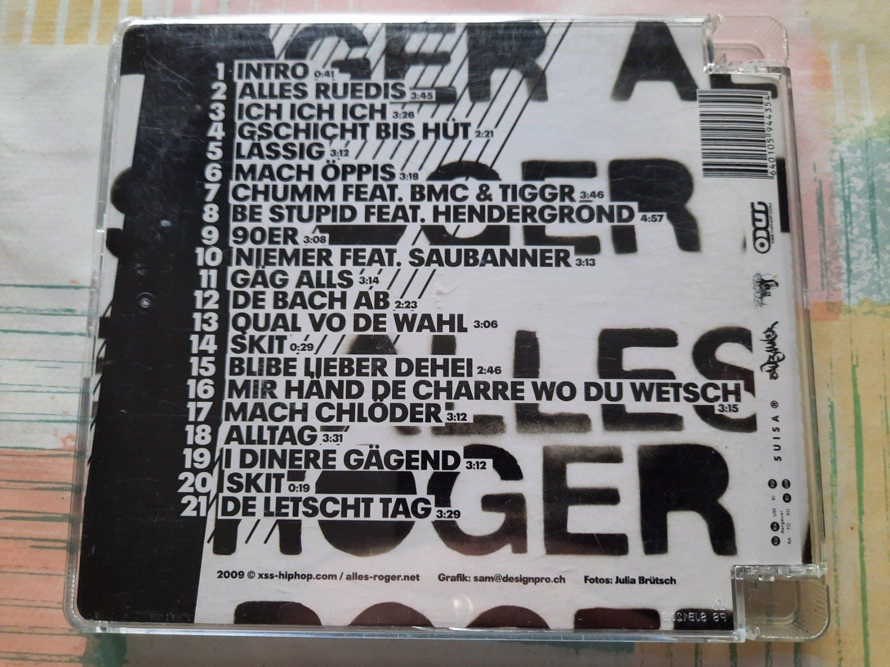 CDs: CD Alles Roger - Meh als Alles  – Gebraucht aus Pully von bro_n52j 1