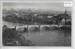 Basel und die Alpen