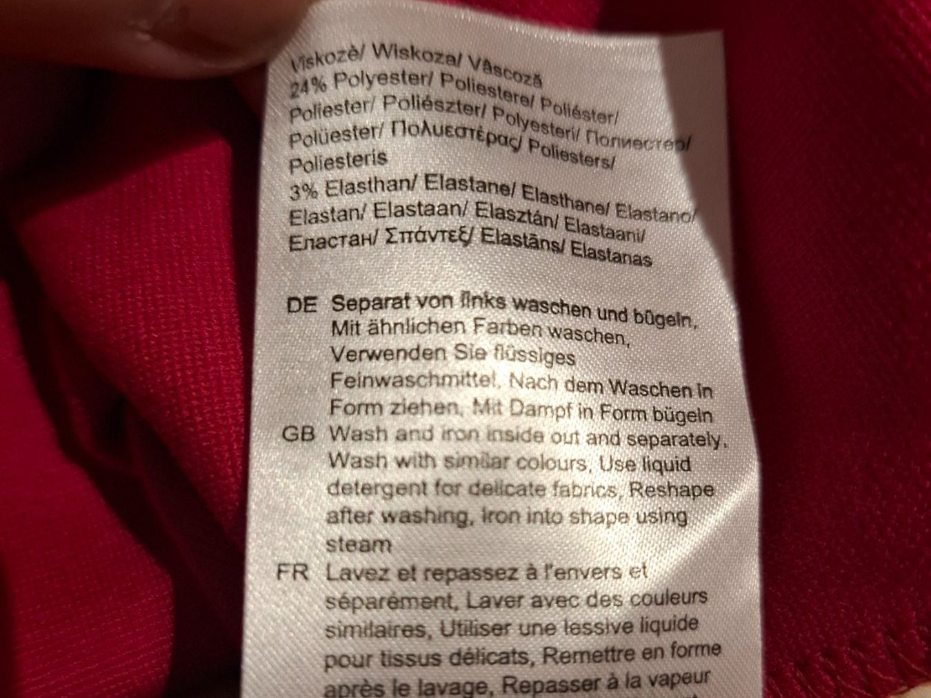 Kleider: StreetOne Kleid pink, Gr. 44 – Gebraucht aus Wolfhausen von ite_8vpp 4