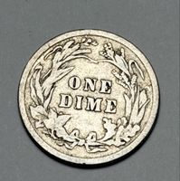 Pièce de monnaie Barber Dime 1906 USA état occasion