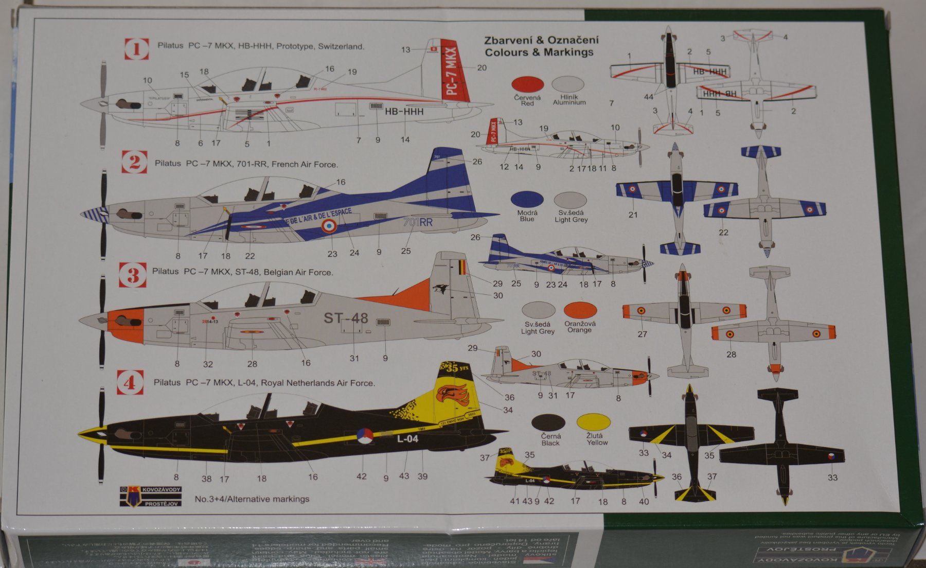 Kits de montage: Bausatz Pilatus PC-7MKX, 1/48 – Neuf avec emballage d'origine à Basel par Dogana 1