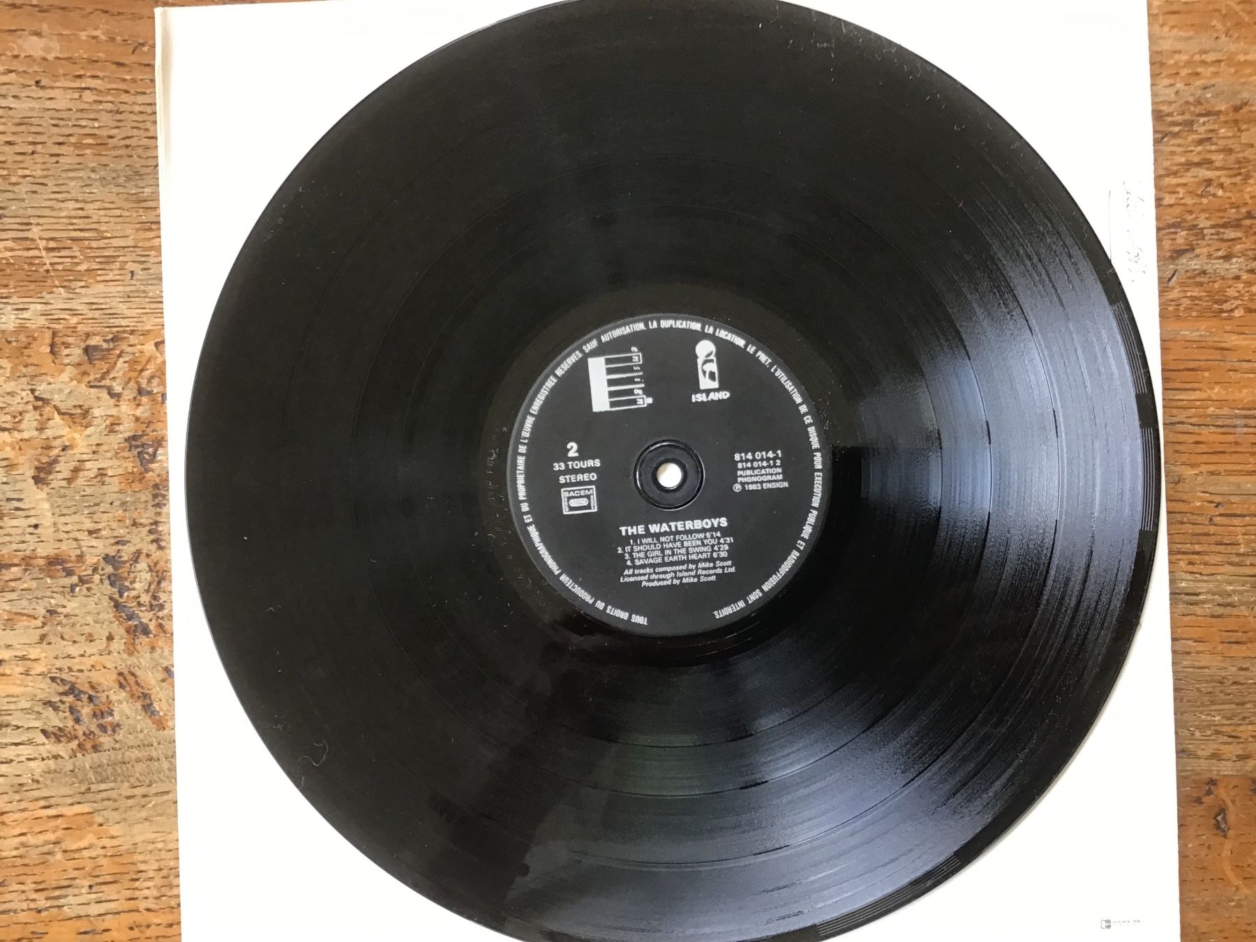 Dischi in vinile: LP The Waterboys – Usato da Fully venduto da Ruby97 5
