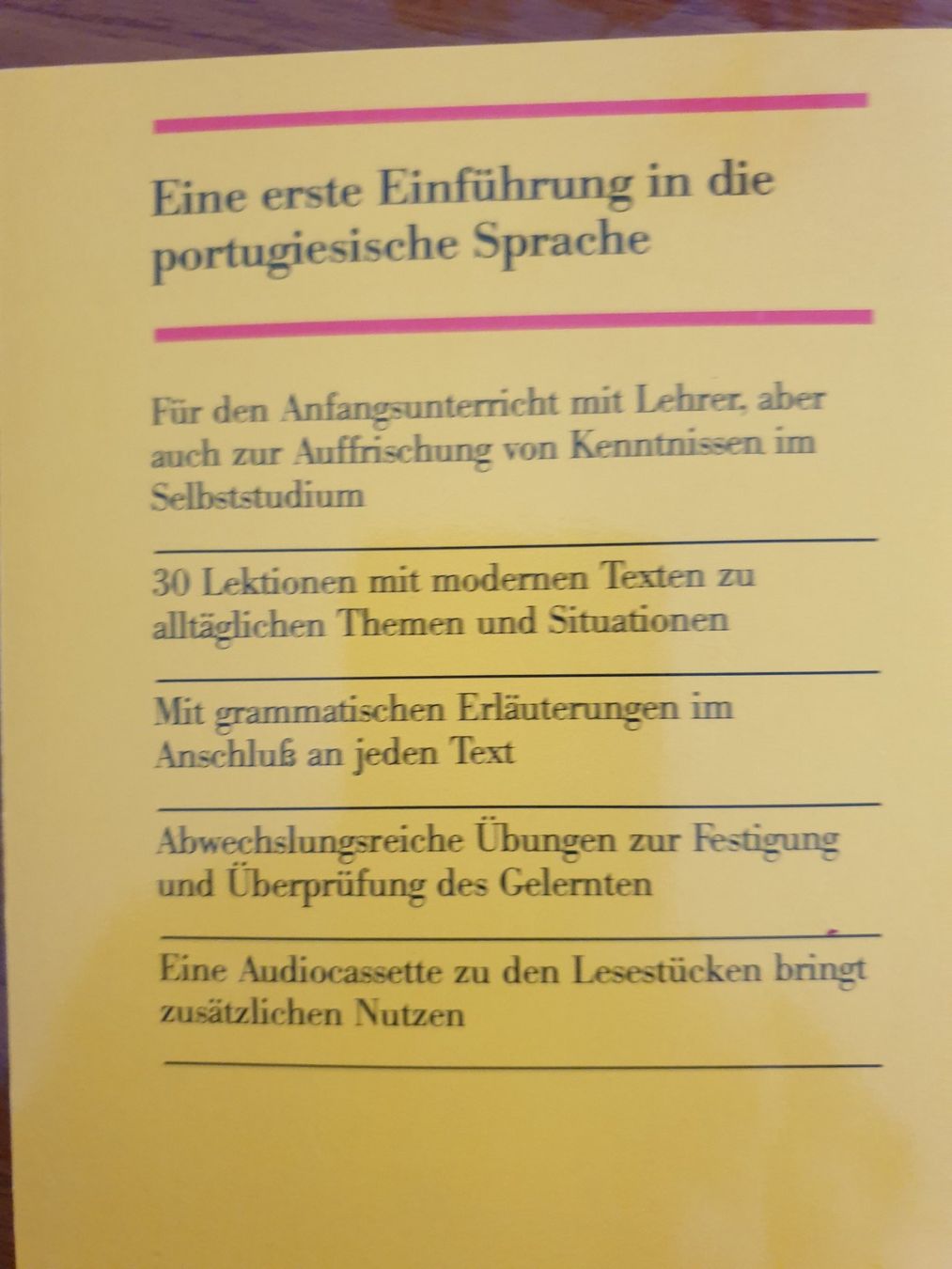 Libri: Langenscheidt 30 Stunden Portugiesisch – Nuovo (secondo la descrizione) da Tuggen venduto da Mviola2 1