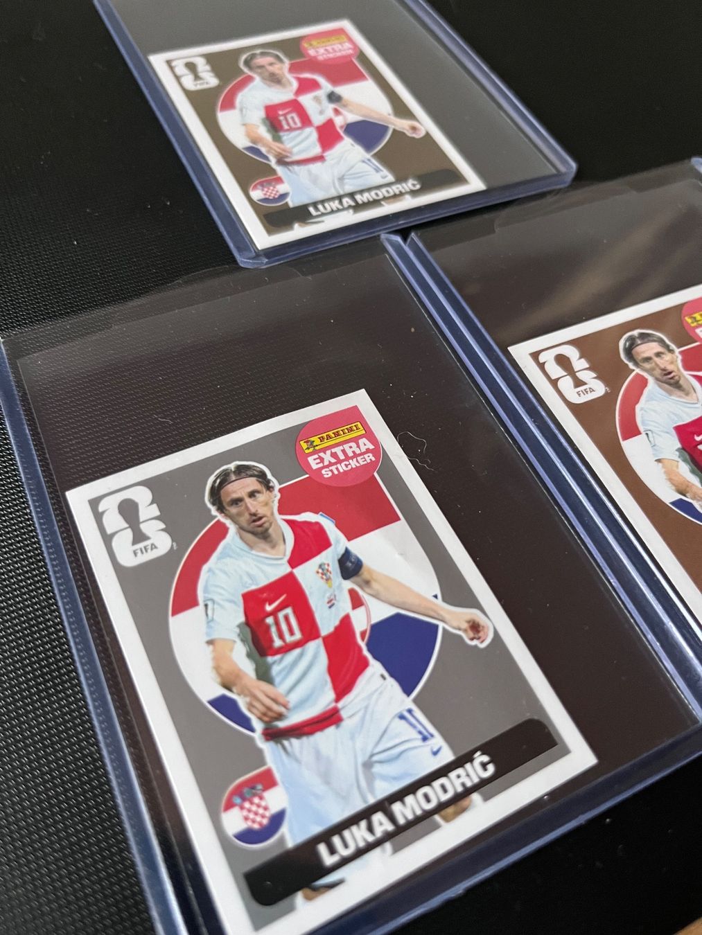 Panini Cartes à collectionner: Modric Bronze / Silver / Gold Panini Extra Sticker 2026 – Neuf (Voir description) à Villeret par Ma_To 2
