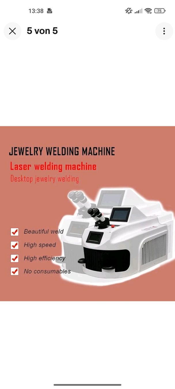 Saldatori: Juwelier Punktschweißgerät – Nuovo (secondo la descrizione) da Au SG venduto da ard_qp8l 6