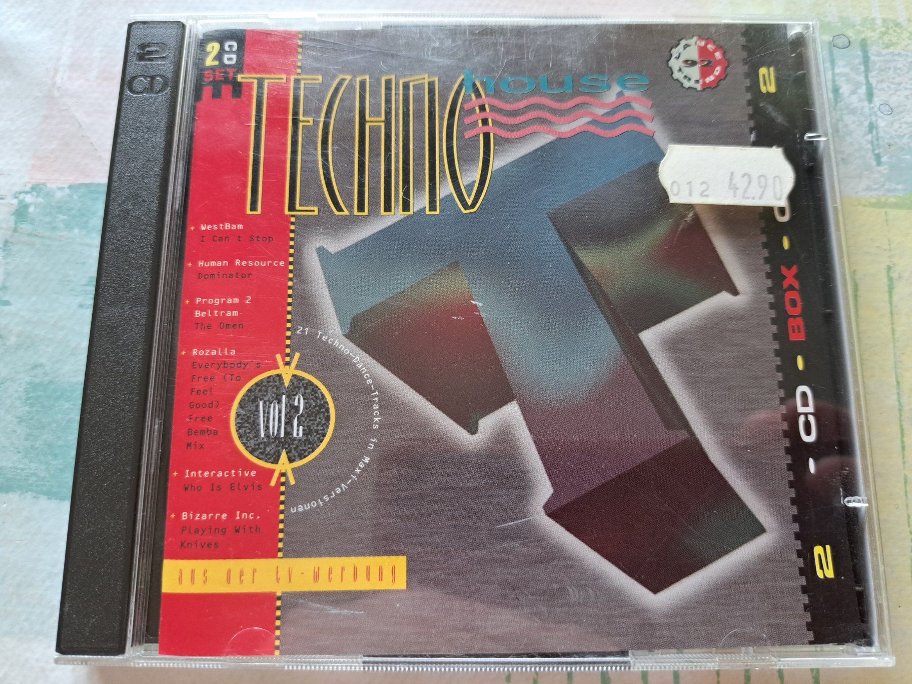 CDs: Cd Techno House volume 2 ( 1991 ) – Gebraucht aus Pully von bro_n52j