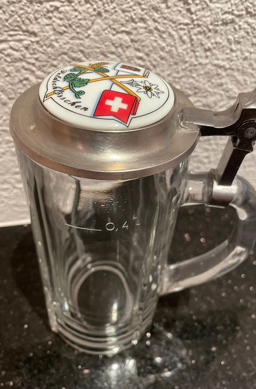 Bicchieri: Vintage Bierkrug Feldschlösschen – Usato da Niederweningen venduto da baghirac 3