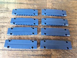 lego 15458 lot de 8 pièces Dark Blue Technic, Panel Plate