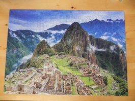 Puzzle 1000 Teile Machu Picchu Clementoni neuwertig