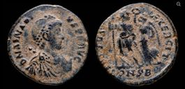Münze Römisches Reich. Arcadius 383-408 n.u.Z.