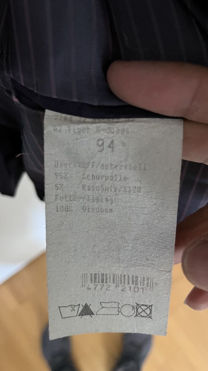 Giacche: Men's black suit jacket M – Usato da Herrliberg venduto da Benben3000 2