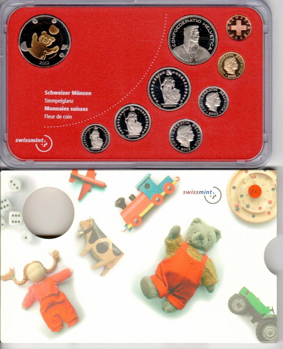 Alle Münzen: Münzsatz 2002 - Stempelglanz – Gebraucht aus Wolhusen von Curver9
