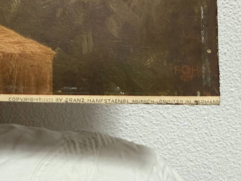 Dipinti: Gemälde Kunstdruck,,Herbststrauss" C.Bernd 1937 – Usato da Fahrwangen venduto da Dirk.Gerlach 4