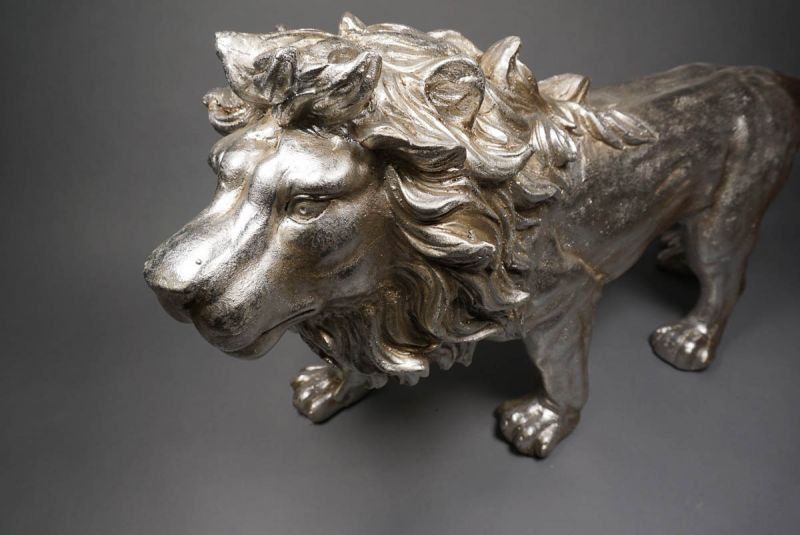 Skulpturen & Statuen: Löwe Silber Gross – Neu und originalverpackt aus Schaffhausen von AtelierPudesco 2