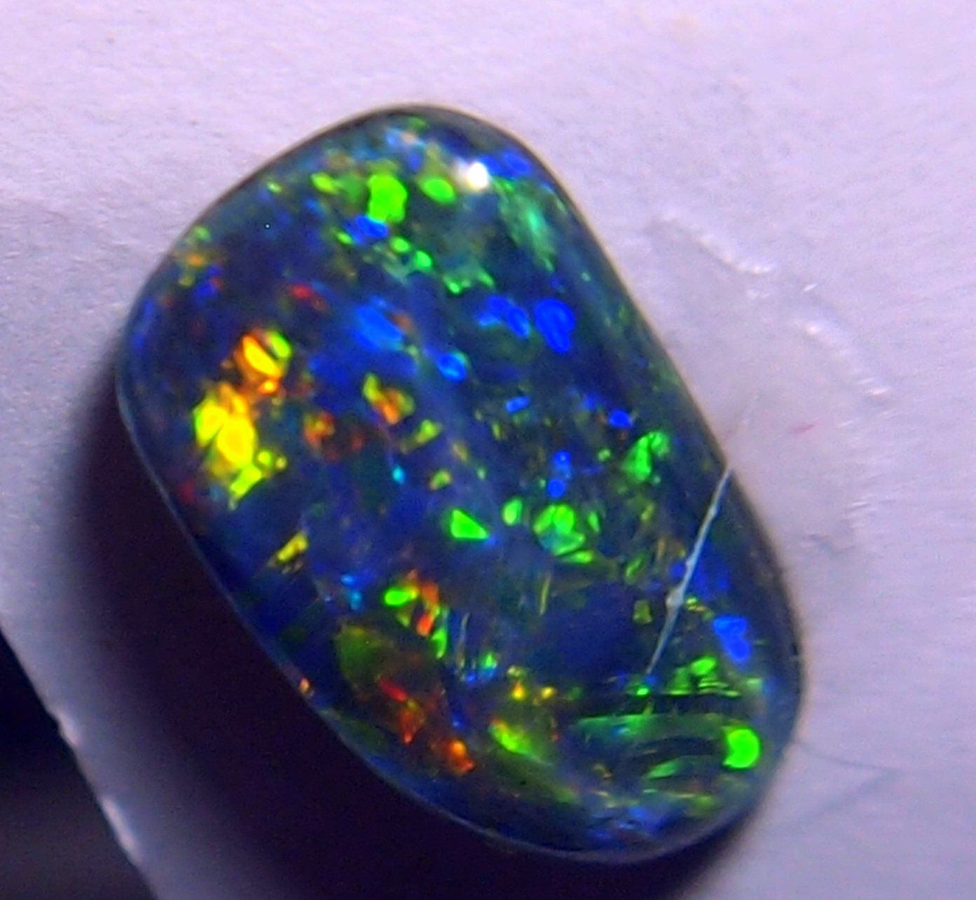 Pietre preziose: 5 ,7 ct. Multicolour Blackopal-Triplet AAA – Nuovo e nell'imballaggio originale da Reinach BL venduto da rumablum 3