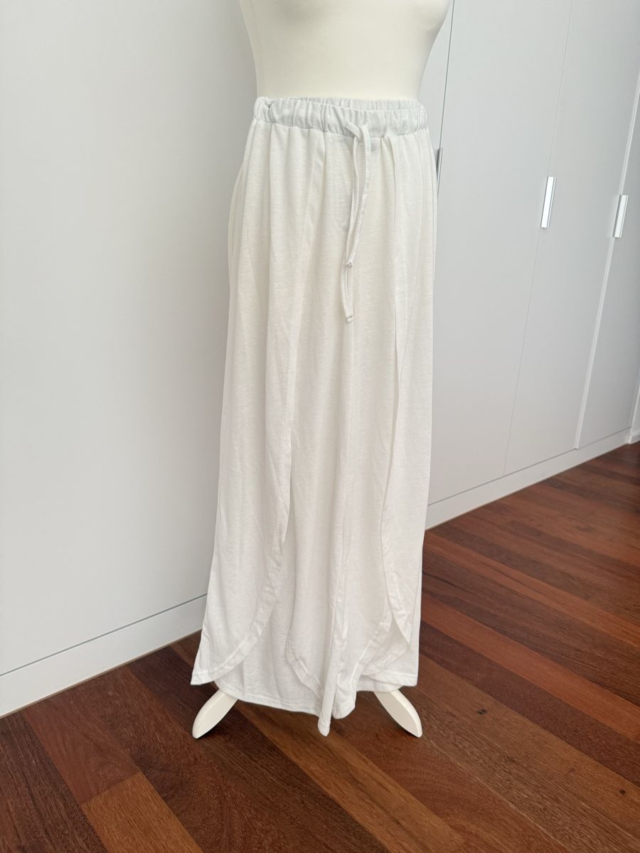 Asos Pantaloni: Strand Hose weiss luftig, Gr. XS – Usato da Stansstad venduto da InStyle8 6