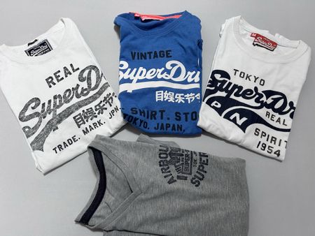 Vintage Superdry T-Shirt,  4 verschiedene Modelle in Gr. M