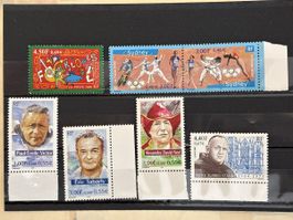 Timbres France RF 2000 : Folklore, Sydney, Portraits, Monast