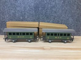 2er Set Buco Spur 0  Personenwagen 8683 2./3. Klasse SBB