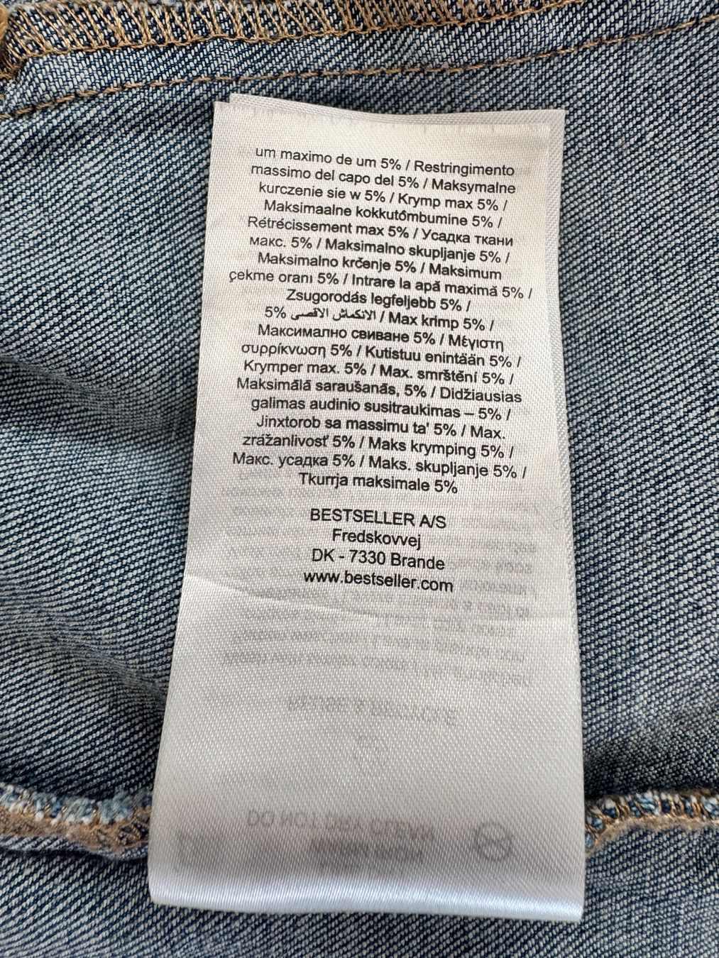 Vero Moda Jacken: Veste en jean  bleue VERO MODA S – Neu (gemäss Beschreibung) aus Genève von New-York12 4
