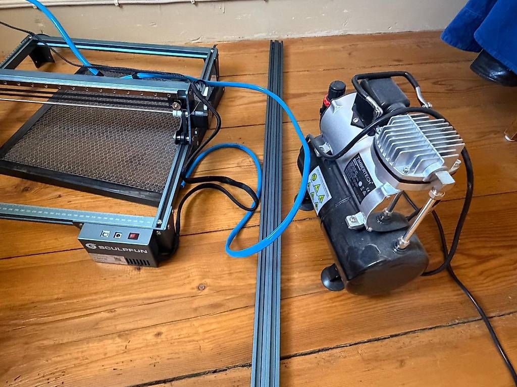 Tutte le macchine: SCULPFUN S10 Lasergravierer mit Air Assist – Usato da Bühler venduto da shadjidj 2
