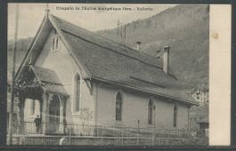 Carte P de 1916 (Vallorbe /Chapelle de l'Eglise évangélique)