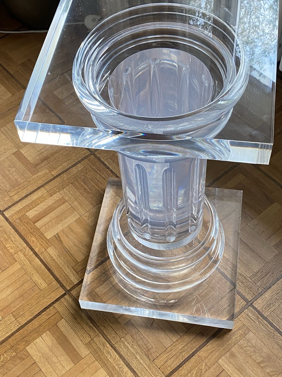 Altro in Decorazioni & Accessori: Colonna d'arredo in acrilico trasparente – Usato da Ascona venduto da her_7yh6 6