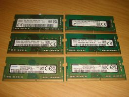 1 stück 8gb ddr4 3200 RAM für Laptop. Getestet.