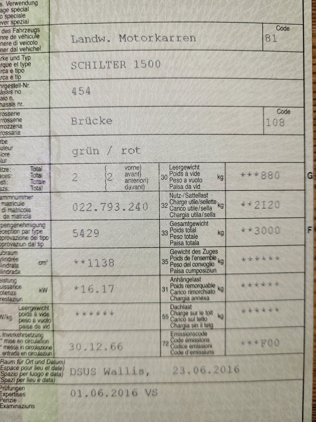 Schilter Trattori: Schilter 1500 – Usato da Agarn venduto da Joergx 7