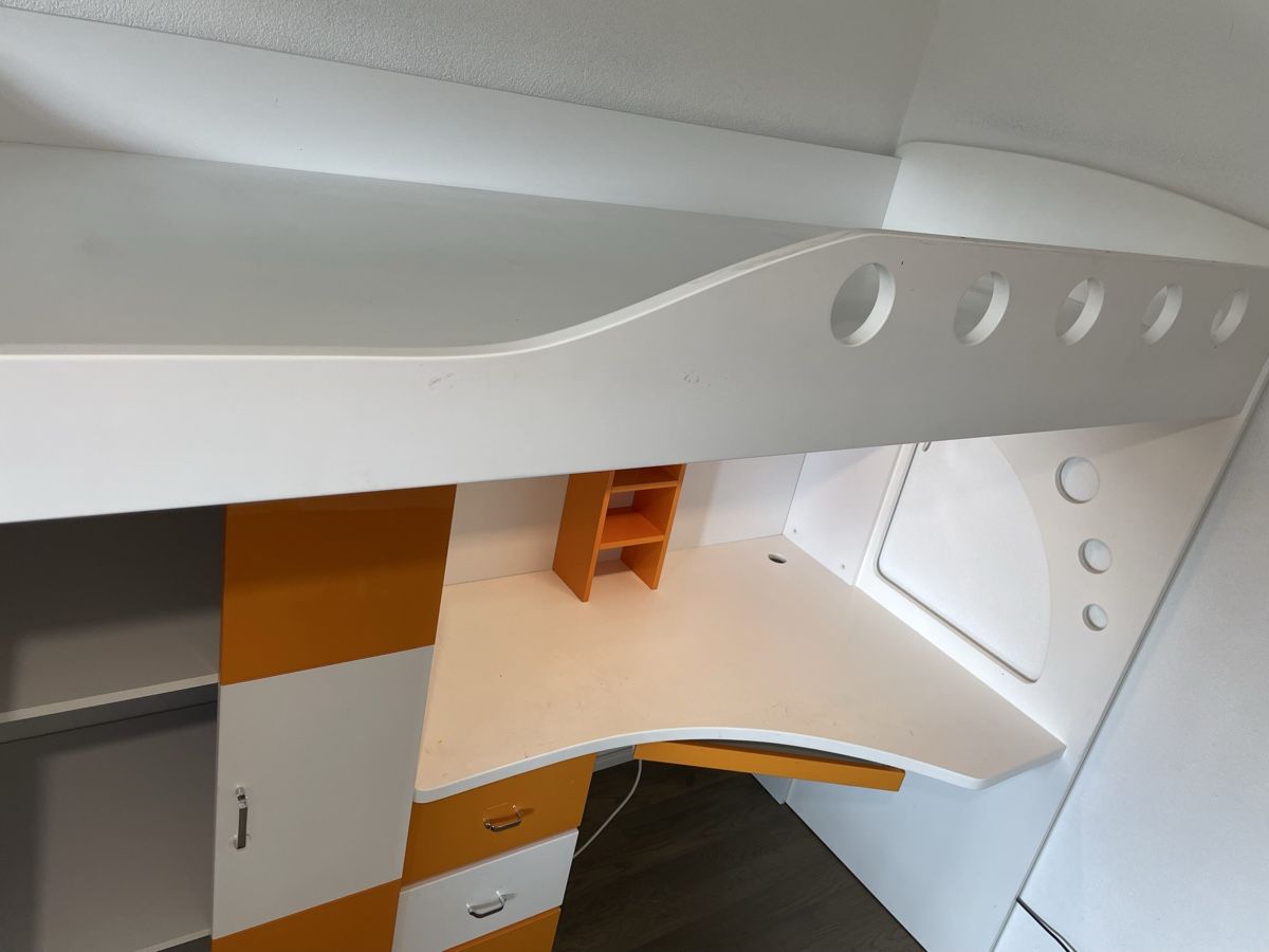 Schreibtische: Schreibtisch mit integriertem Schrank – Gebraucht aus Unterstammheim von Pipo_81 6