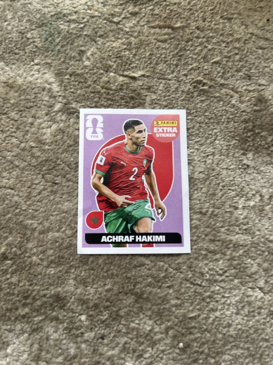 Panini Carte collezionabili: Panini Achraf Hakimi extra sticker purple  – Nuovo (secondo la descrizione) da Lausanne venduto da aur_cxg5