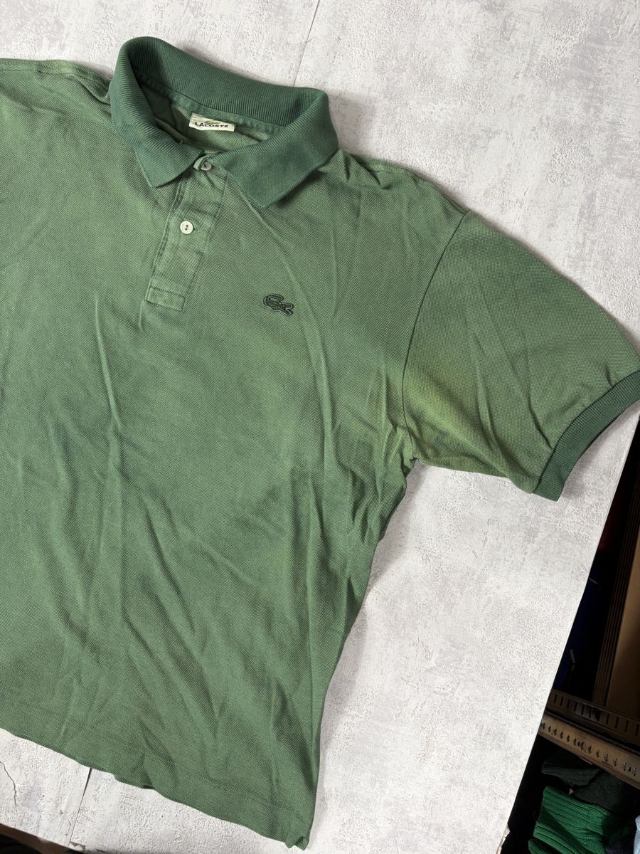 Lacoste Magliette Polo: Polo Lacoste vert logo vert - L #55 – Nuovo (secondo la descrizione) da Hauterive NE venduto da Leo_o 3