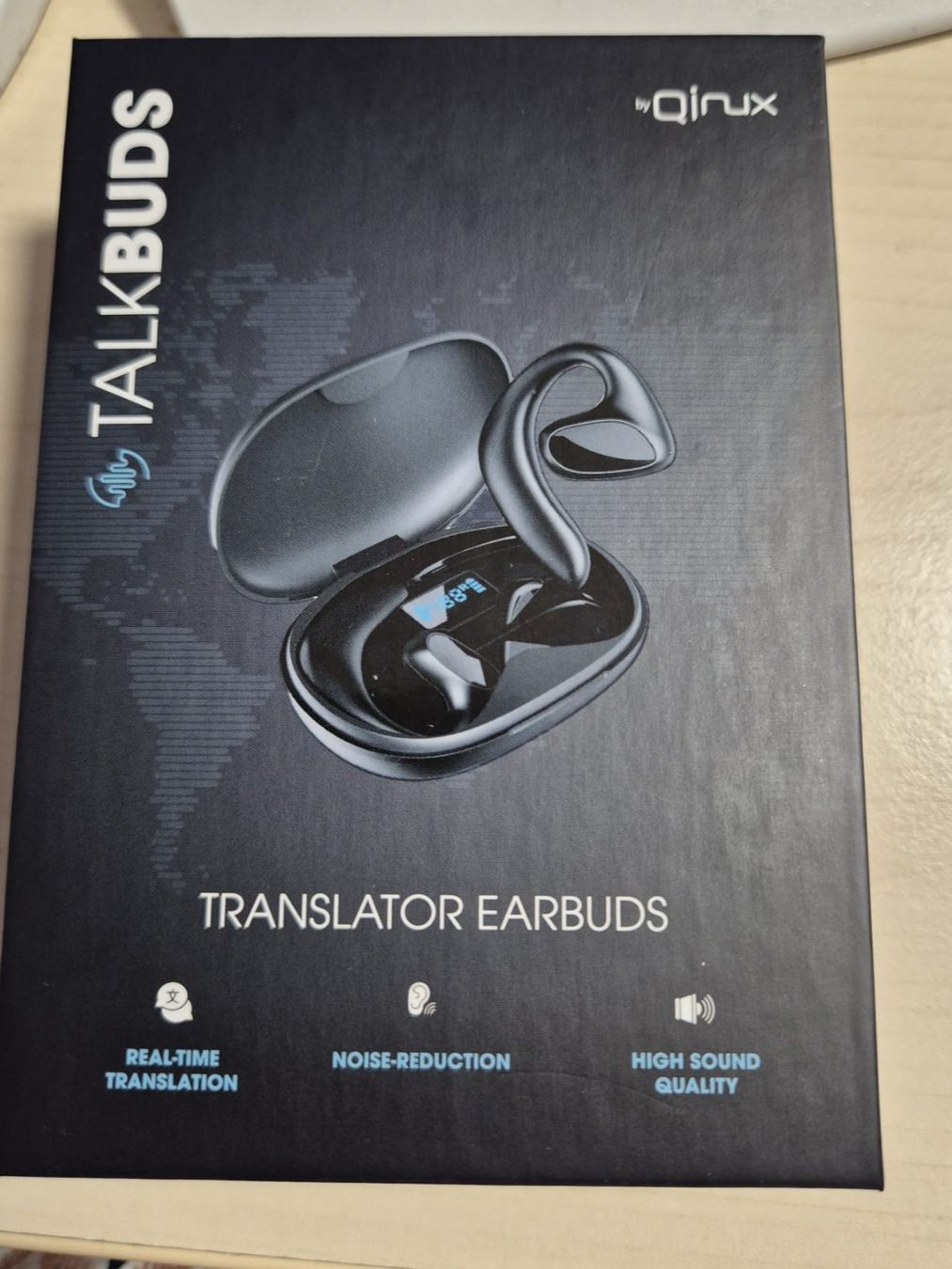 Cuffie: Talkbuds Translator Earbuds Qirux neuwertig – Nuovo (secondo la descrizione) da Krauchthal venduto da SamsPuce